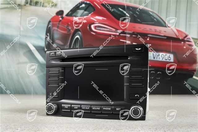 Radio CDR 30, Zentralrechner / Steuereinheit, mit Handyvorbereitung, Schwarz-matt / Galvanosilber