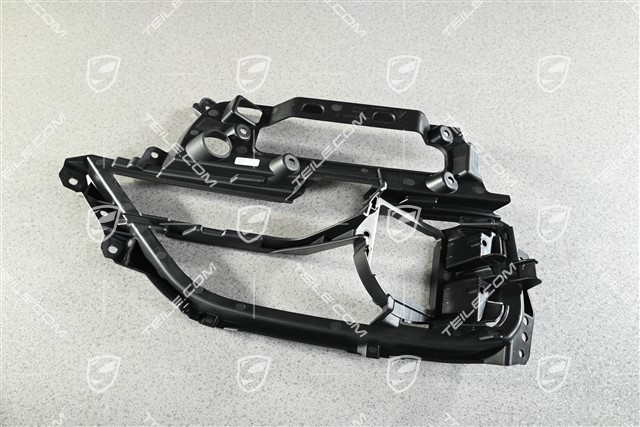 Turbo, Front bumper grille with ACC InnoDrive, Black matte, R
