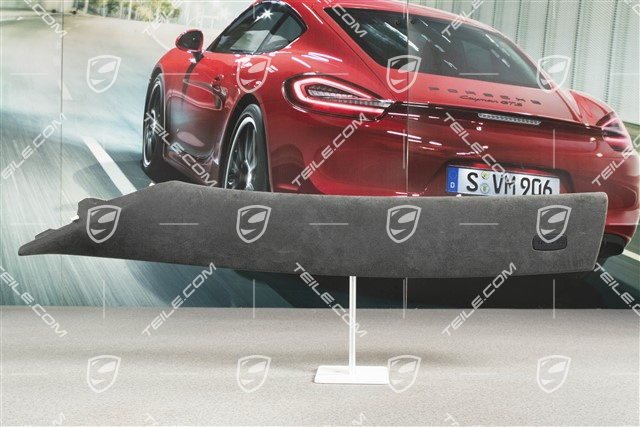 Verkleidung, A-Säule, Alcantara, Schwarz, L