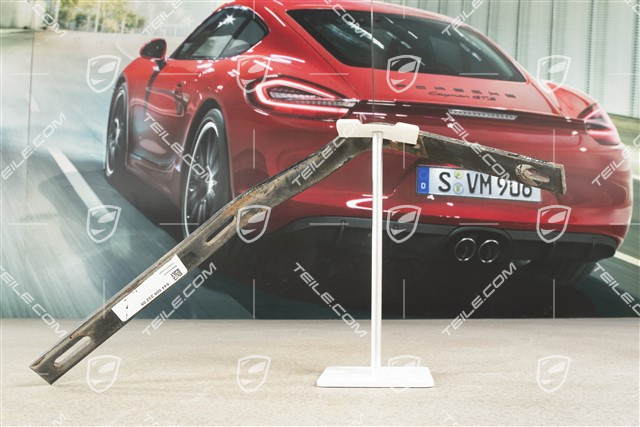 Spring schackle, Rear bumper, Outer, R