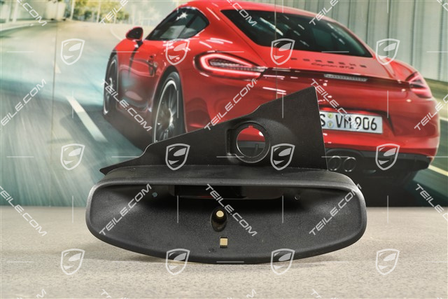 Footwell outlet vent trim cover, Black RHD