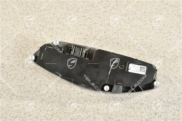 Front seat switch, seat adjuster / memory package 14-way, Galvano silver, R