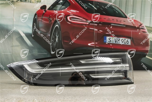 Heckleuchte, aussen, in Schwarz, L