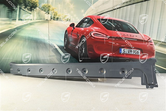 Side skirt / Sill cover, Impact protection measures, L