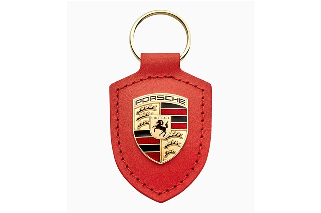 Crest Keyring "Driven by Dreams" – 75Y, lavaorange
