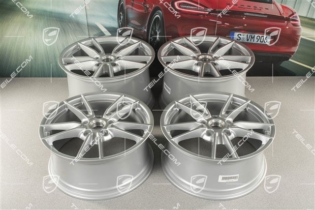 19+20" Felgensatz Carrera, Felgen: vorne 8,5J x 19 ET52 + hinten 11,5J x 20 ET67