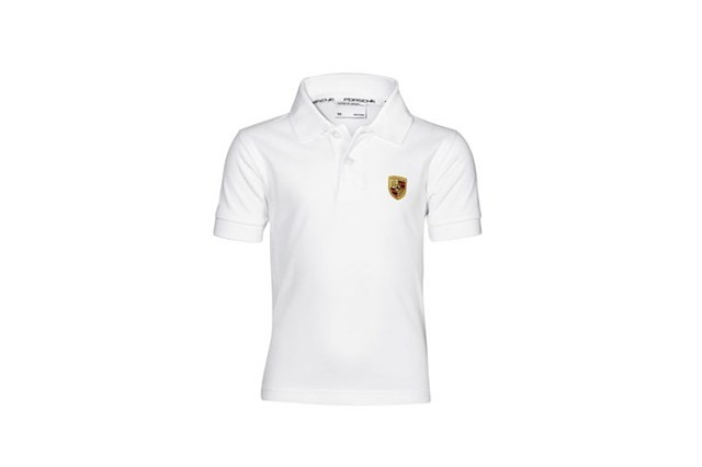 Jungen Polo-Shirt Wappen, Größe 128/134