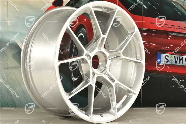 20-inch GT3 wheel rim, 9,5J x 20 ET46, brilliant silver