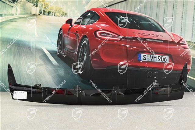 GTS / Sport Design, Rear bumper lower cover / diffuser