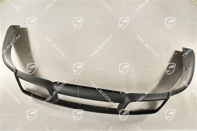 Turbo, Untere Abdeckung / Diffusor, Stoßstange hinten, Schwarzmatt