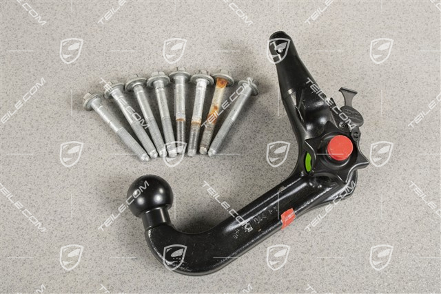 Tow ball, Detachable trailer coupling