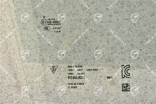 Türfensterscheibe, Vorne, Coupe, R