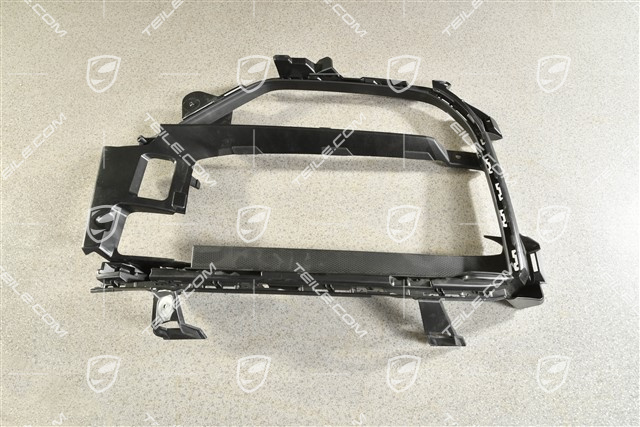 Sport Design, Front bumper, side ventilation grille, Black matte, R