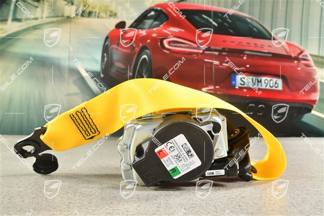 Safety seat belt, Racing Yellow, Targa / Coupe, L