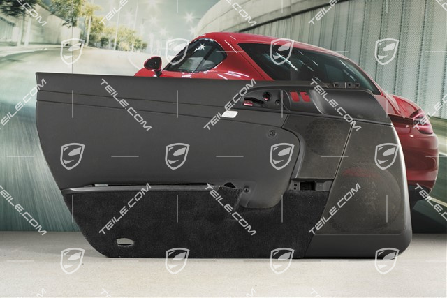 Türverkleidung, Coupé/Targa, ASK Klangpaket, Kunstleder, Schwarz, L