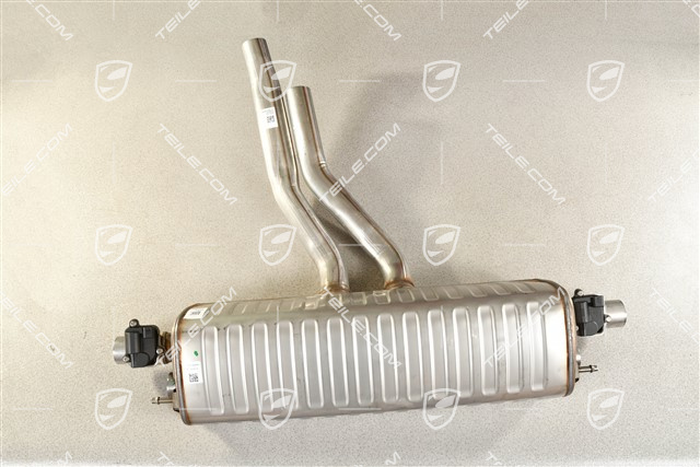 Rear silencer / muffler