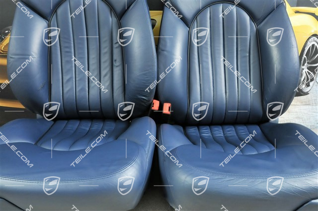 3200GT Sitze, el. einstellbar, Leder, Marineblau, Satz (L+R)