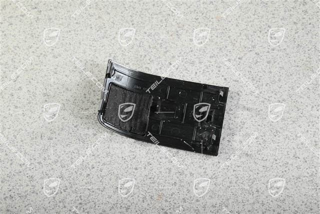 Osłona w konsoli podsufitki, czarna