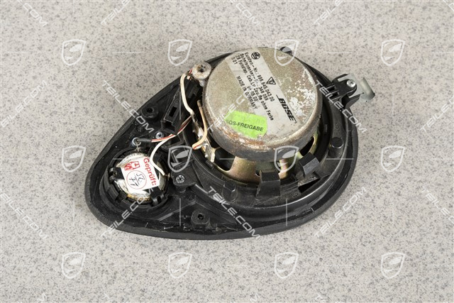 Loudspeaker, rear, Leather, Black, BOSE, Coupe, R / Targa,  R /  Convertible, L