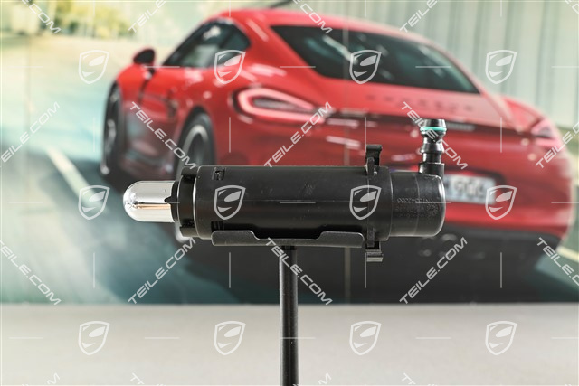 Complete nozzle for headlight washer system, Facelift 09-, L=R