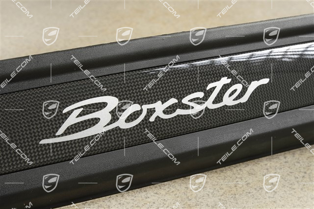 Boxster, Blenden/Einstiegleisten, unbeleuchtet , Carbon, Satz L+R