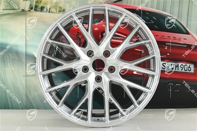 21" Felge Panamera Sport Design, 10,5J x 21 ET71, für Winterbetrieb, brilliantchrom
