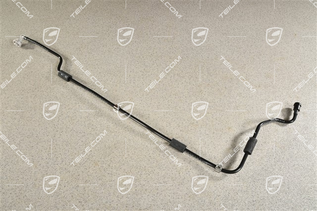 Engine coolant overflow hose