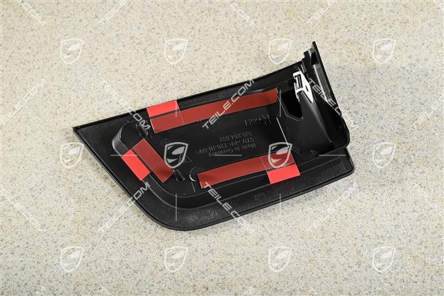 Abdeckung, Schwellerblende, Vorne, Schwarzmatt, R