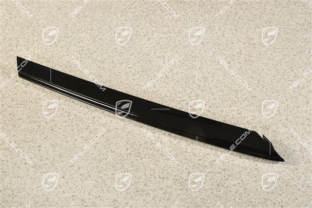 Front bumper disc / trim, Sport Design, middle, Black, R