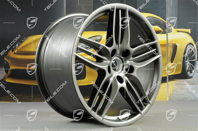 20" Komplet felg Sport Design, 8,5J x 20 RT51 + 11J x 20 ET70, platynowy-satyna