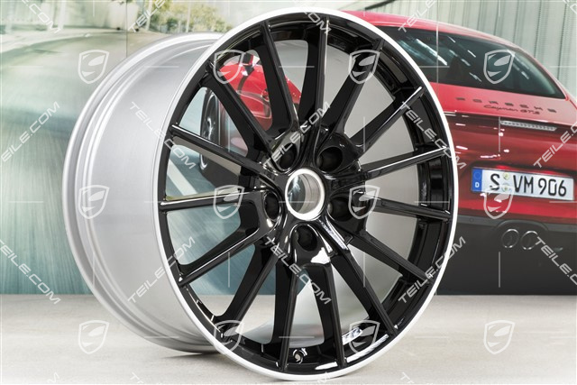 20-inch Panamera Sport wheel, 11,5J x 20 ET63, black high gloss