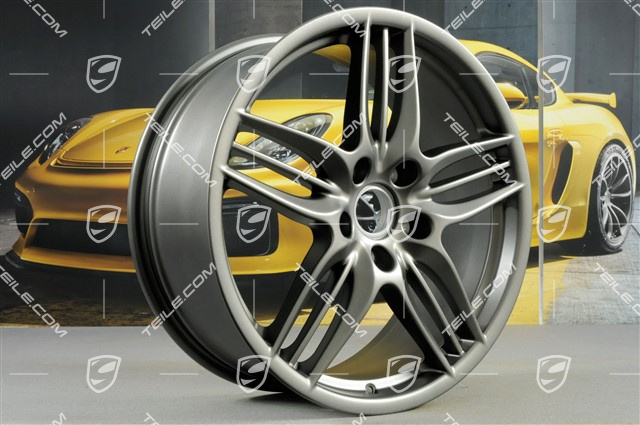 20" Komplet felg Sport Design, 8,5J x 20 RT51 + 11J x 20 ET70, platynowy-satyna