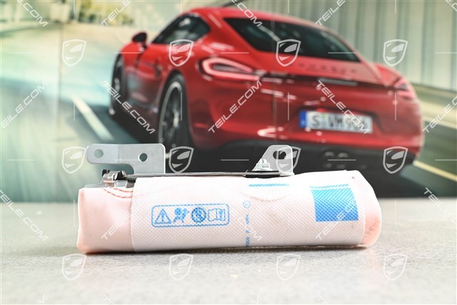 Curtain airbag unit, backseat backrest, R
