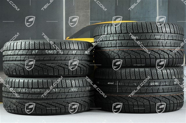 20-inch Turbo III winter wheel set, 8,5J x 20 ET51 + 11J x 20 ET70, Pirelli winter tyres 245/35 ZR20 + 295/30 ZR20, without TPMS