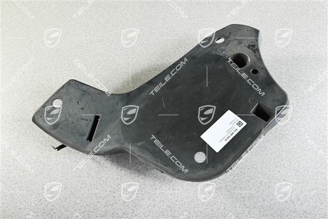 Cover, wishbone, rear, L