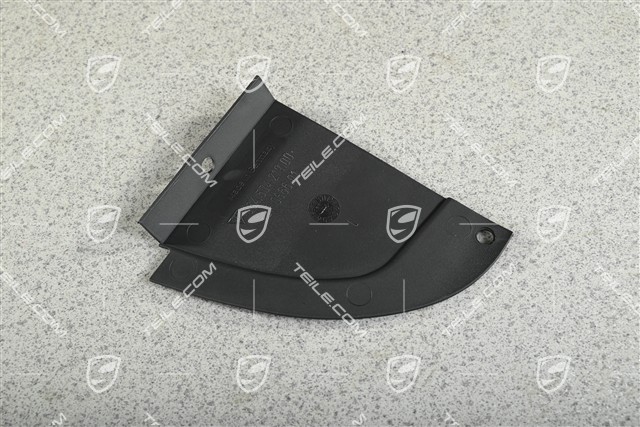 C2 / C4 / RS, Lid for front wheel-well liner, rear part, L