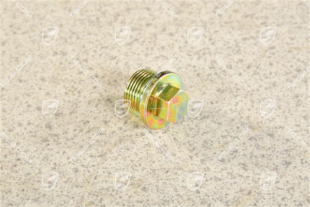 Oil drain plug, Oil pan