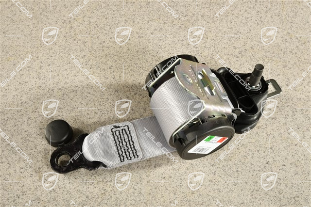 Coupe, Sicherheitsgurt, Hinten, Silber, L=R