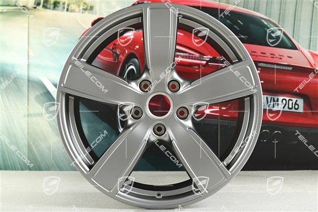 20" Felga Carrera Sport, 8,5J x 20 ET57, platinum satynowy półmat