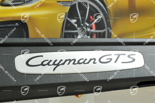 Einstiegleiste / Schwellerblende, Cayman GTS, L