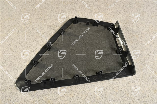 Lautsprecherblende für Türverkleidung Hinten, Schwarz, R