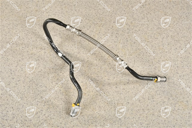 Brake line for brake unit with integrated brake light switch