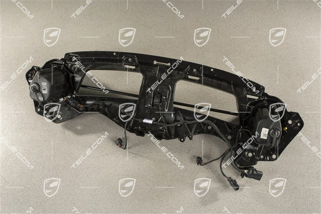 Driving mechanism, rear spoiler, coupe, complete