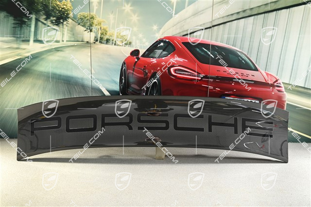 GT3RS II Generation Heckspoiler / Heckflügel, Oberteil, Carbon glänzend