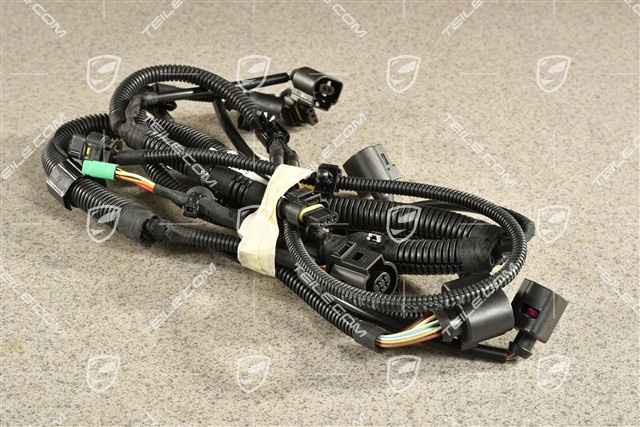 Wiring harness, bumper rear, ParkAssist and Real Top View