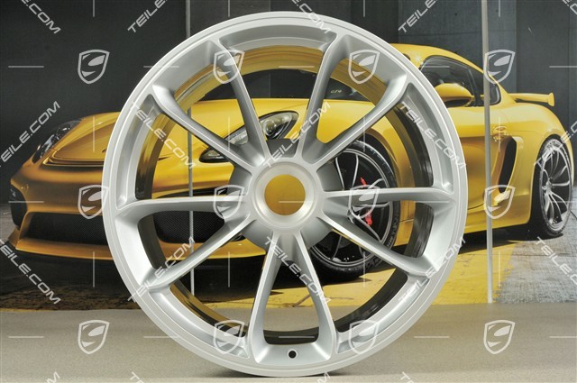 20" Felgensatz GT3, 9J x 20 ET55 + 12J x 20 ET47, in Brilliantsilber