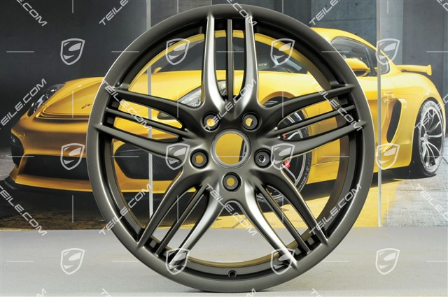 20" Komplet felg Sport Design, 8,5J x 20 ET51 + 11J x 20 ET52, platynowy półmat satyna
