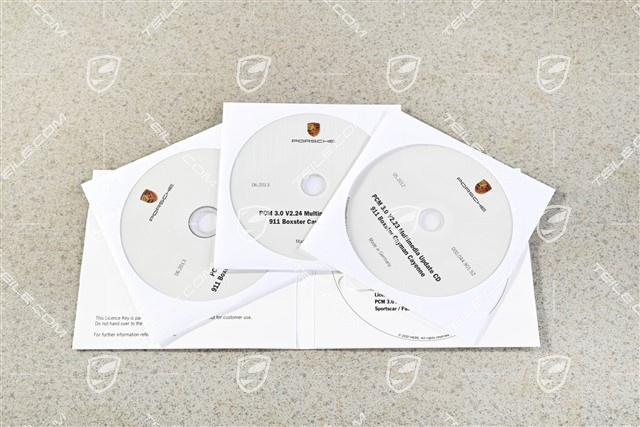 Navigation software update Europa, vehicles with PCM 3.0/3.1. Data version 2021