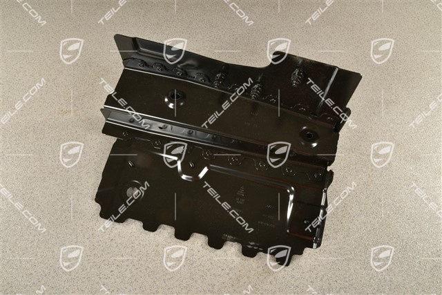 Side boot floor plate, luggage compartment, R