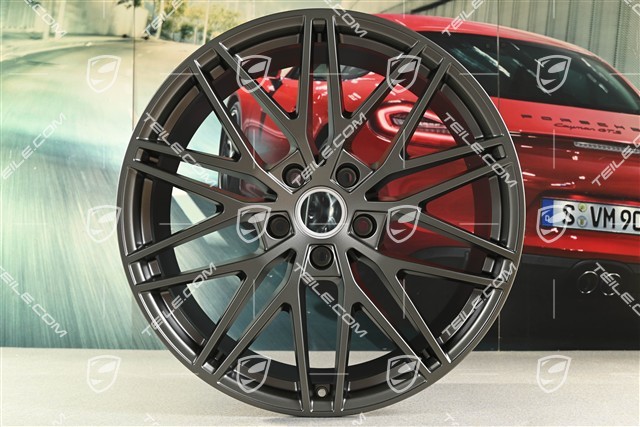 21-inch wheel rim set RS Spyder Design, 11J x 21 ET49 + 9,5J x 21 ET46, Turbonite